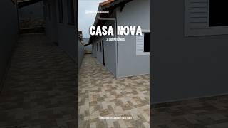CASA NOVA COM PISCINA 3 DORMS ÓTIMO TERRENO, 💲 E CONDIÇÃO DE PAGAMENTO Confira 👀 #casaavenda #praia