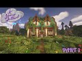 Minecraft | How to Build Birch and Copper House Part 1 of 2