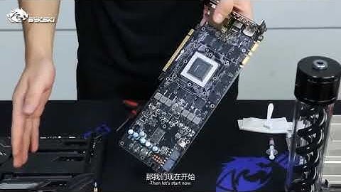 Bykski GPU block installation general tutorial