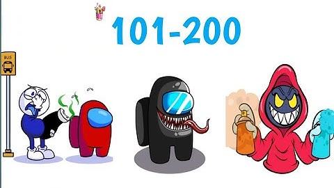 Troll Master - Draw One Part - Brain Test Level 101 - 200