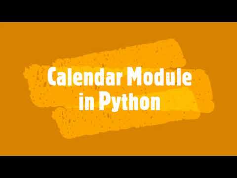 Demystifying Python Calendar Module with Examples for Beginners