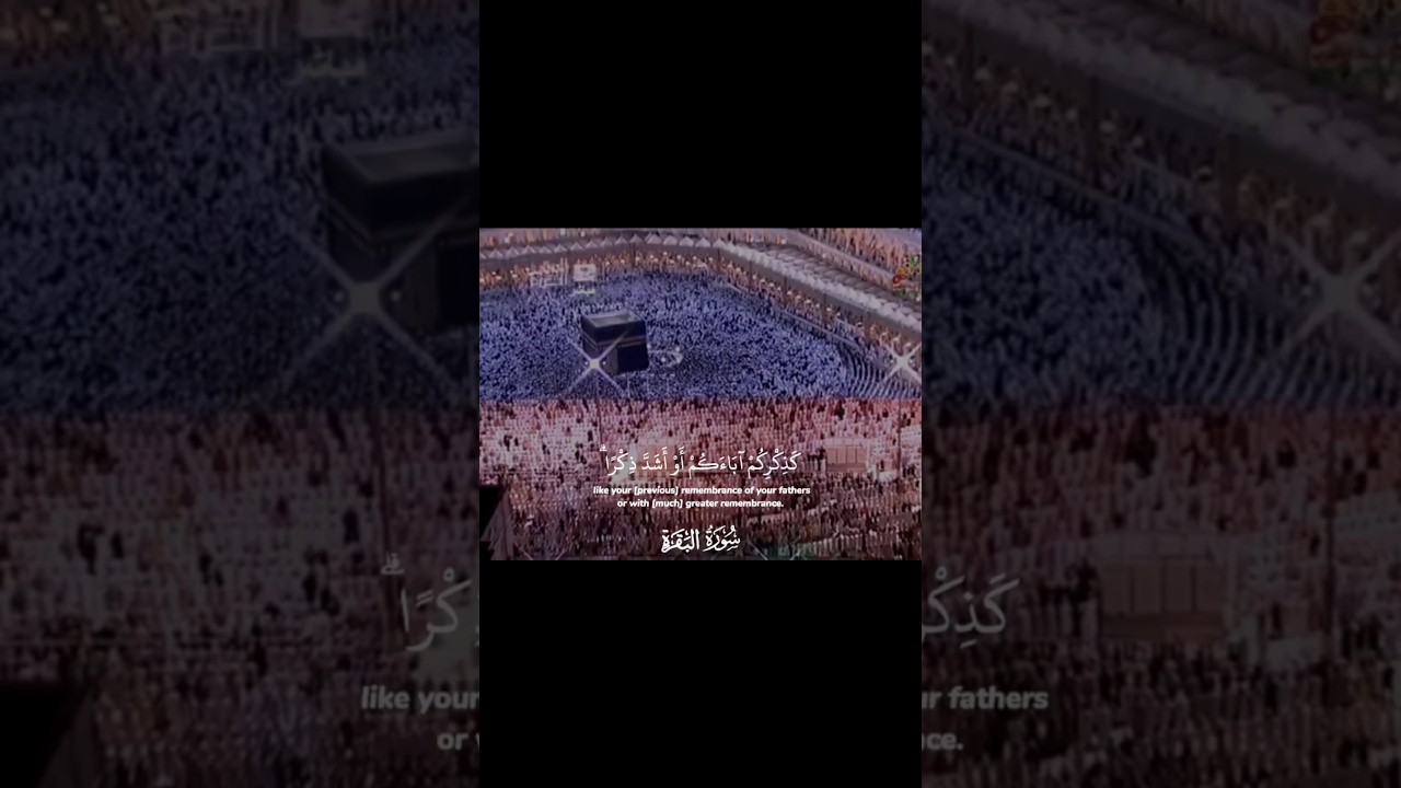 {فإذا أفضتم من عرفات فاذكروا الله عند المشعر الحرام..} تلاوة خاشعة من سورة البقرة للشيخ #سعود_الشريم