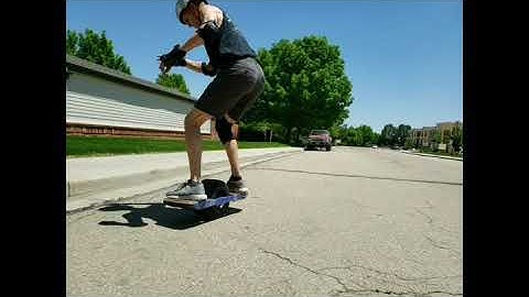 Started to get 180s down pat, and landed my first body varial.