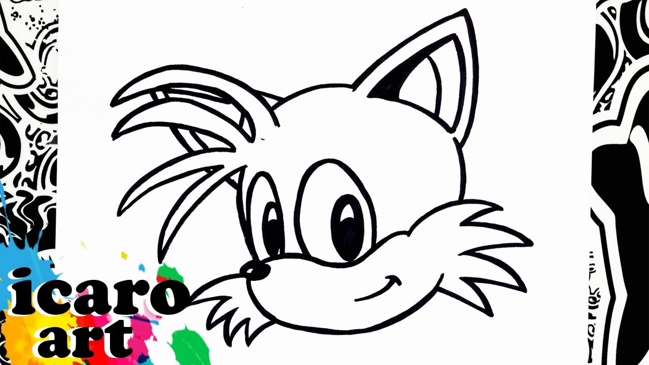 como dibujar a tails | how to draw tails - thptnganamst.edu.vn