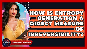 How Is Entropy Generation A Direct Measure Of Irreversibility? - Thermodynamics For Everyone