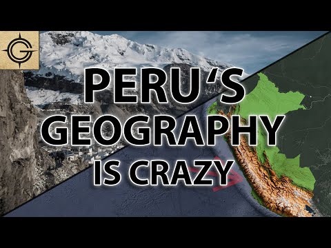 Video: Geografie peruánského pobřeží, hor a džungle