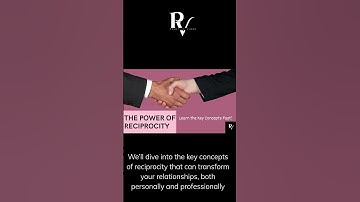 The Power of Reciprocity: Learn the Key Concepts Fast!