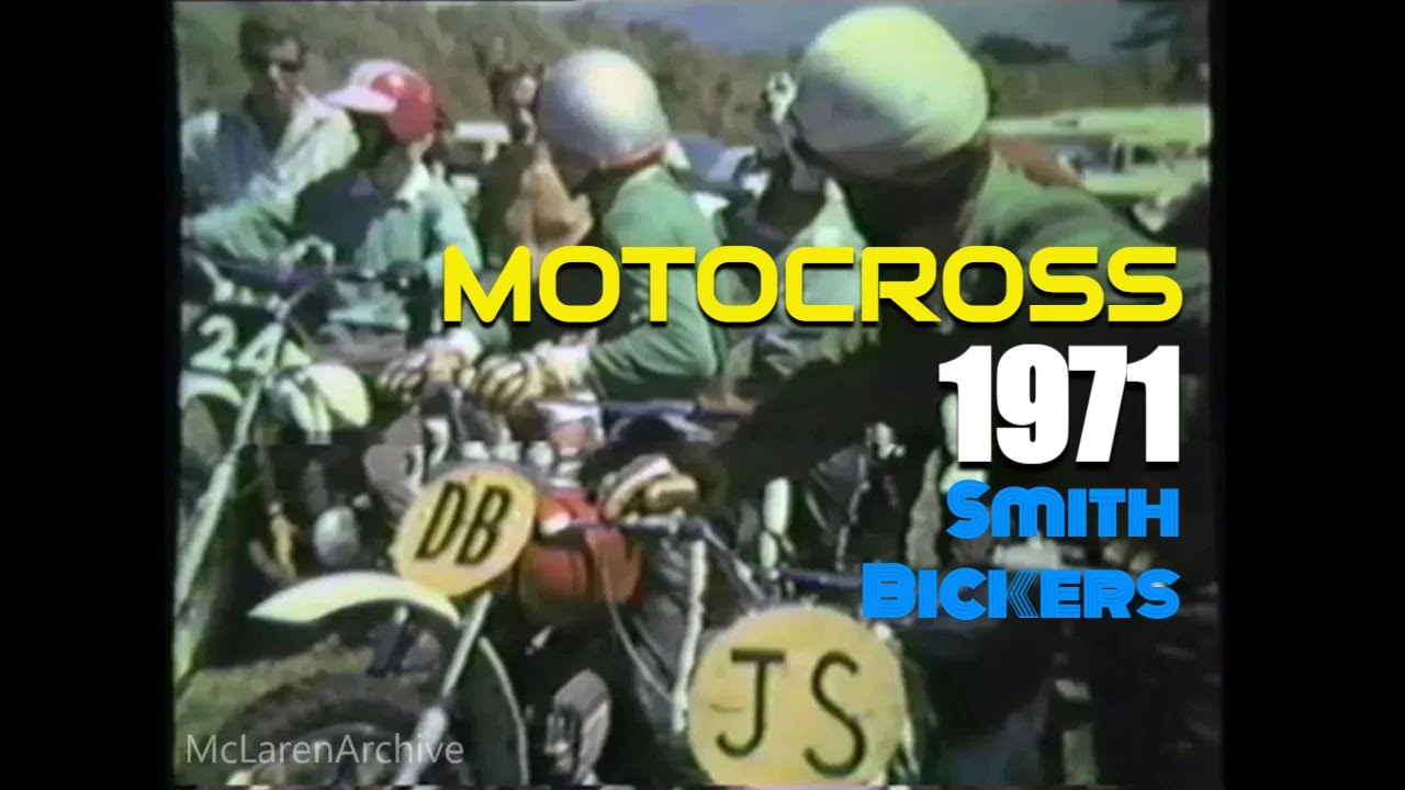 1970s NZ Motocross: Jeff Smith, Dave Bickers (1971, BSA, CZ, Husqvarna, Yamaha)
