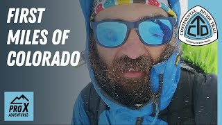 Severe Snow Storms and First Miles in Colorado | CDT 2019 - Episode 11