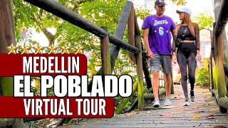 El Poblado VIRTUAL TOUR #colombia #medellin #expat