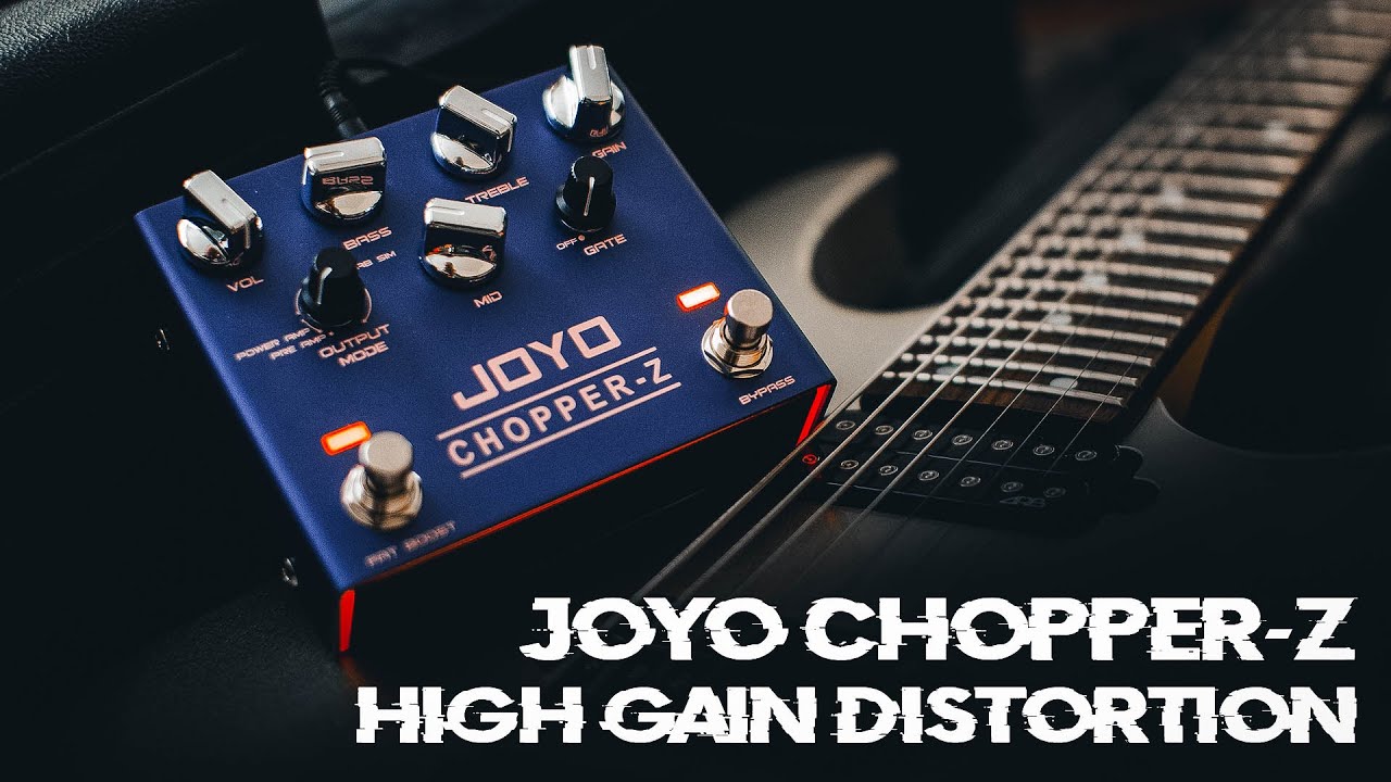ギター joyo chopper-z Amazon.com: JOYO Distortion Effect Pedal Modern Metal Tone