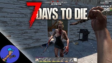 Surviving Day 8 in Seven Days to Die: Trader Mission Conquest