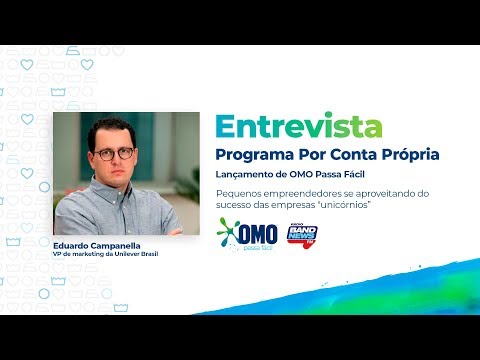 Lançamento OMO Passa Fácil - Entrevista Programa por Conta Própria Band FM