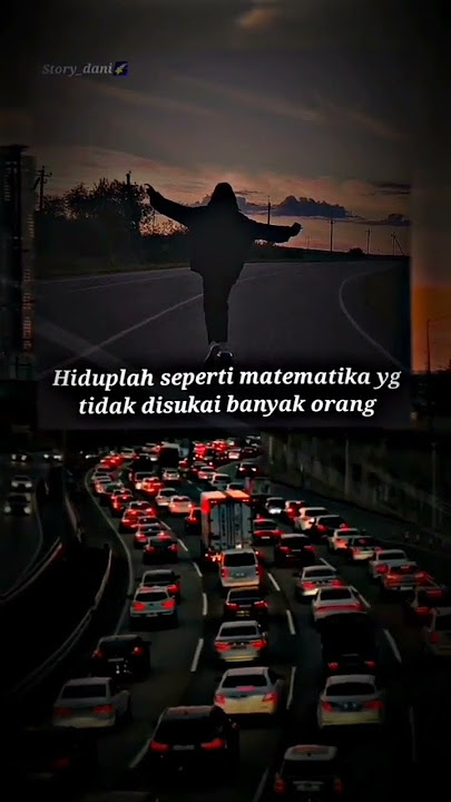 Hiduplah seperti matematika #katakata #story #shorts