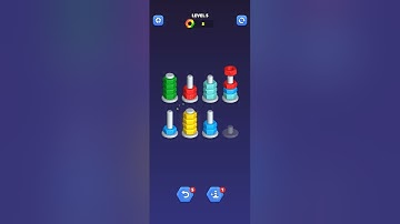 Nut sort game #new #games #chain #mobilegame #gameplay  #success #support #subscribe #shorts #share