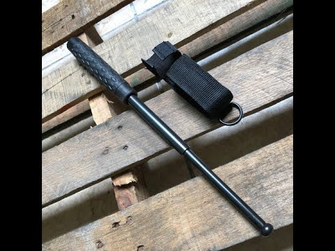 Baston Extensible Tonfa Police Using Defensa Personal