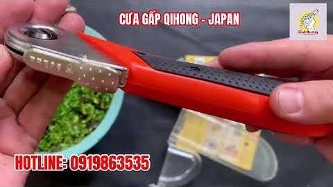 CƯA GẤP QIHONG – JAPAN [CHÍNH HÃNG] CẮT CÀNH CÂY CẢNH BONSAI