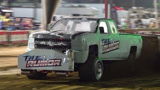 Ostpa Truck Pulling: Pro Stock Semis & Super Stock Diesel Trucks. Mt Vernon, Oh 2023 Night 1.