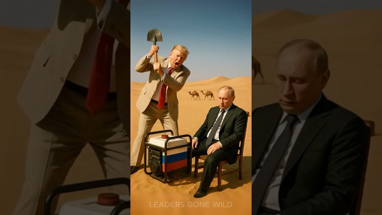 Trump vs Putin: Sand & Sparks! 🔧⚡😂