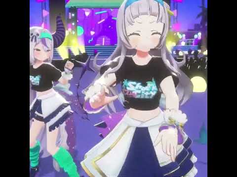 Gura Shion Laplus Dance ホロライブGIF Gawr Gura 紫咲シオン ラプラス ダークネス