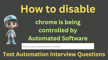 3  How to disable Automated info bar in chrome in selenium