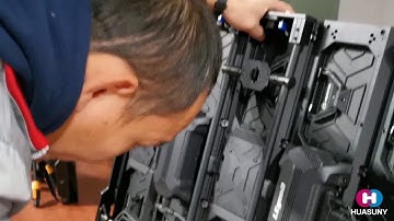 How to Set Up LEgenD LED Screen in Floor Stand Installation