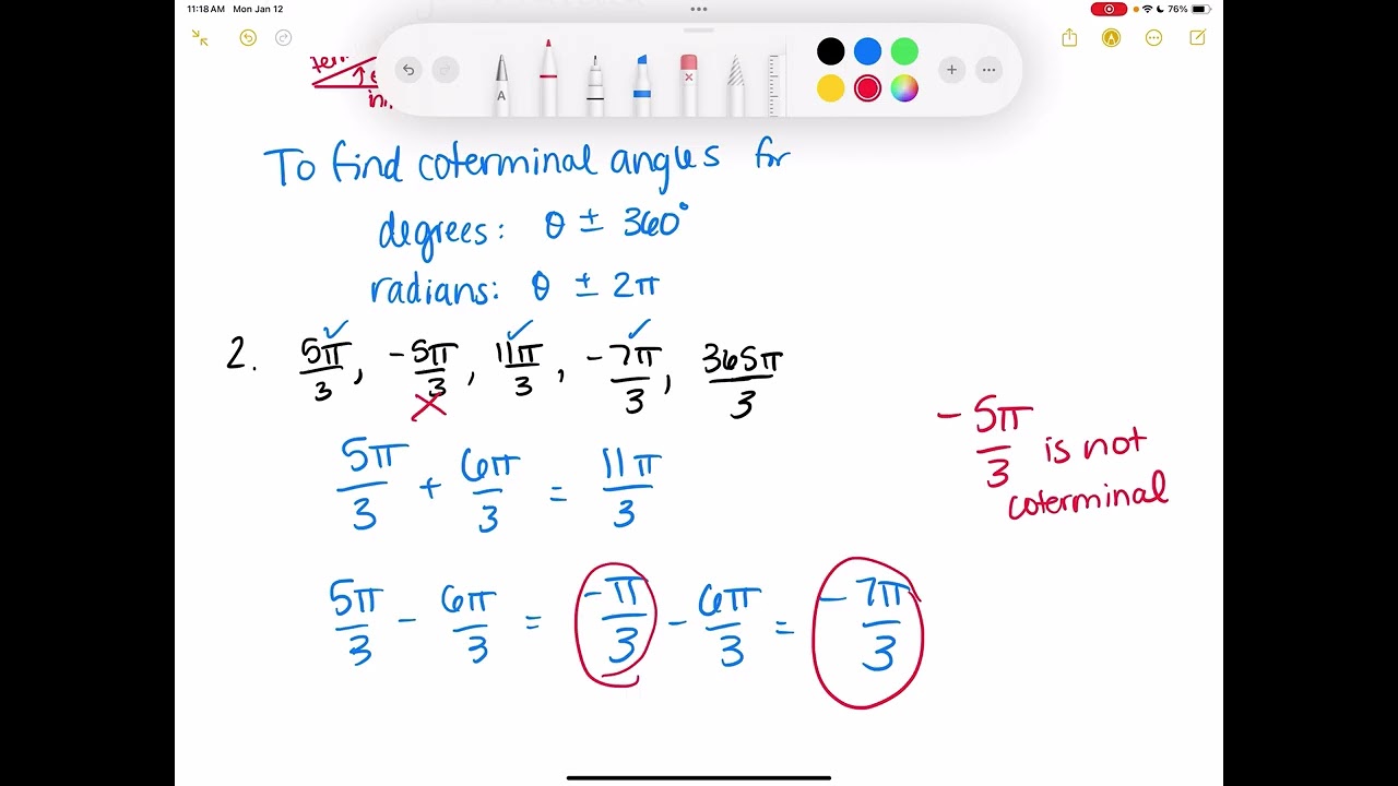 AP Precalculus 4.3 Trigonometry Extended: The Circular Functions
