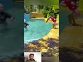 Swimming pool stunt