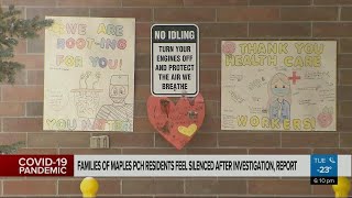 Families of residents who died at Maples feel silenced