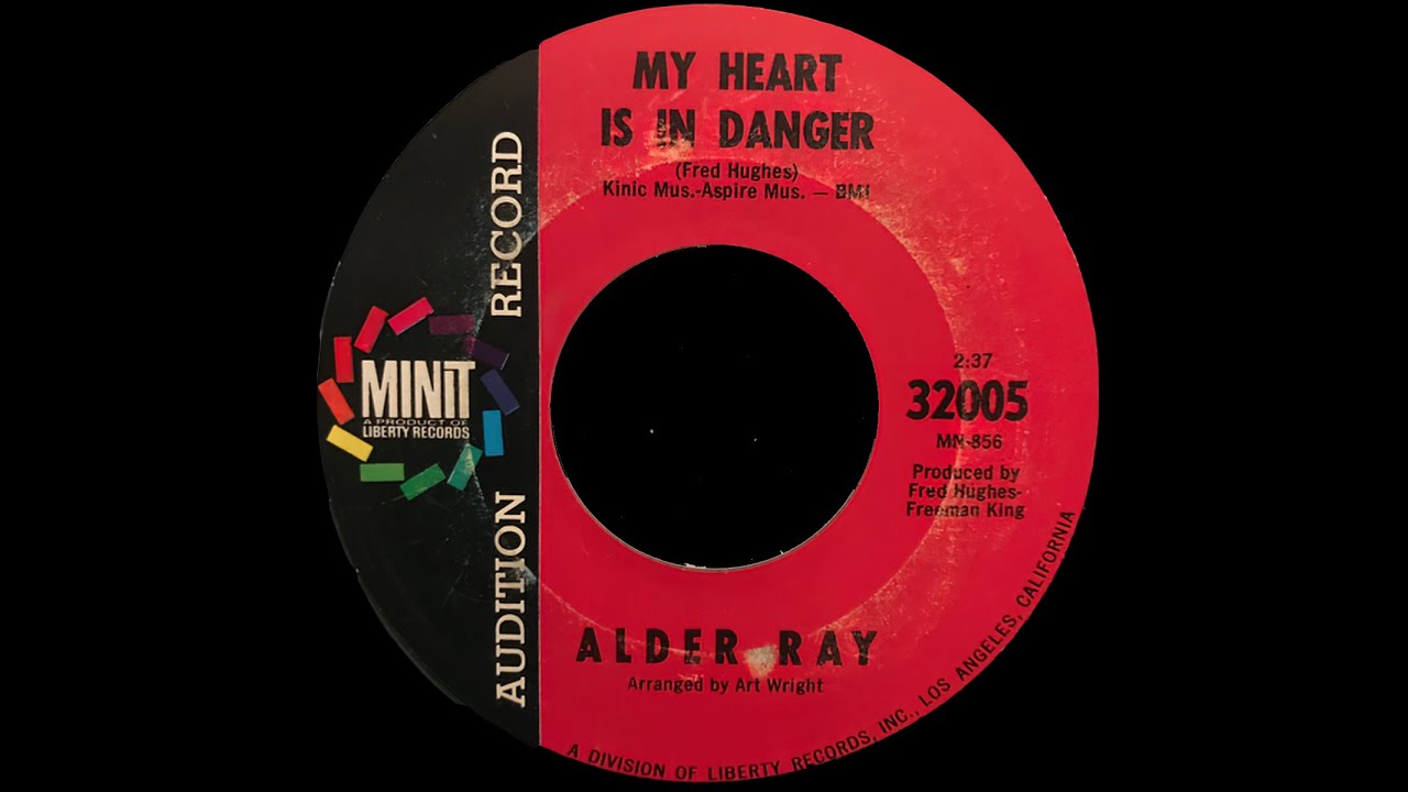 My Heart Is In Danger-Alder Ray-1966