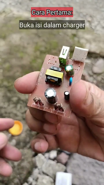 Cara Ubah Charger Biasa Jadi Fast Charging #android #technology #electrical #tutorial