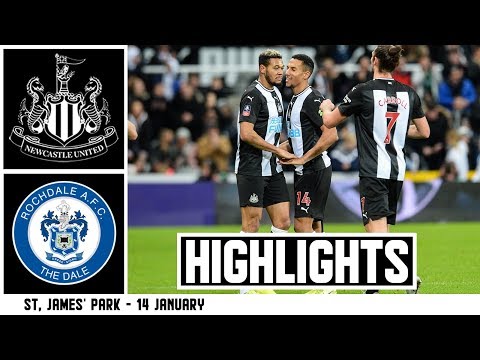 Newcastle Rochdale Goals And Highlights