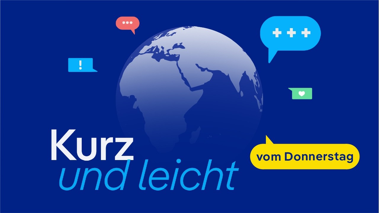 Deutsch lernen mit Videos | Kurz und leicht vom 02.04.2026 | mit deutschen Untertiteln