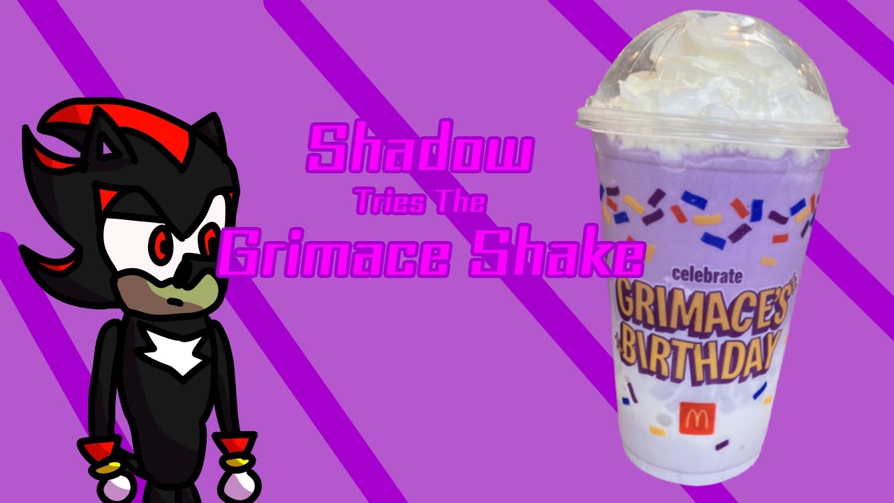 Shadow Tries the Grimace Shake