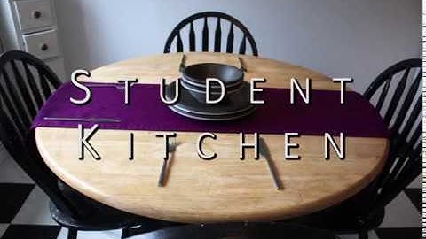 Student Kitchen - TV Intro Sequence