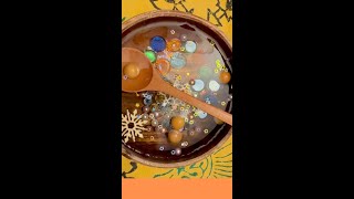 ASMR | Water & Beads 水と木の音　映像と環境音