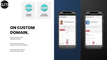 Smart Digital Business Card On A Custom Domain or a Sub-Domain