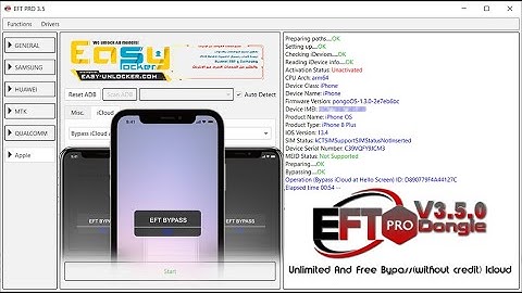 iPHONE X FREE iCLOUD BYPASS AND CALL FIX  HELLO SCREEN BYPASS BY EFT DONGLE