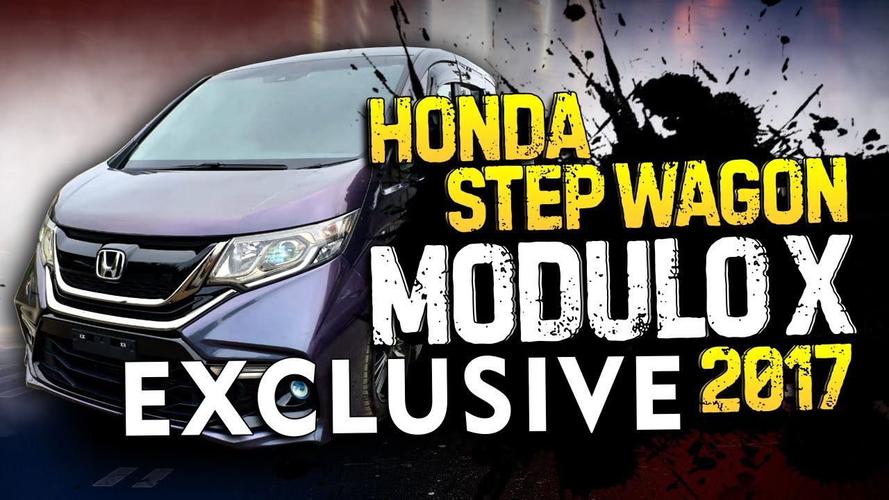 HONDA STEP WAGON 2017, обзор минивена в максимальной комплектации Modulo X