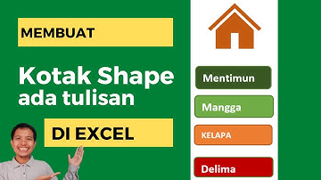 Cara Membuat Kotak di Excel atau Shape yang Berisi Tulisan dan Link