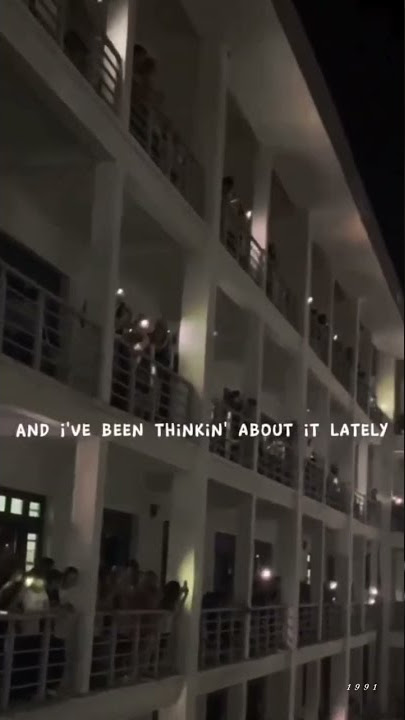 hostels fans singing - night changes #short #reels #tiktok #lyrics