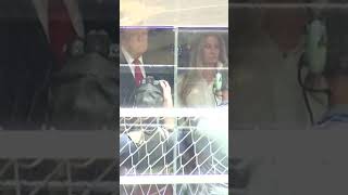 President Trump and First Lady Melania Trump attend Freedom 250 Grand Prix