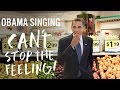 Barack Obama Singing Can&#39;t Stop The Feeling! by Justin Timberlake