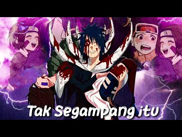 Tak segampang itu -  Uchiha Obito | AMV Rock Cover ( Lyrics ) class=