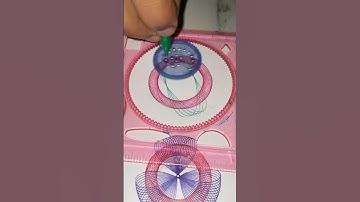 Amazing spirograph design video 🥰 #shorts #amazing #spirograph #art #viralshorts