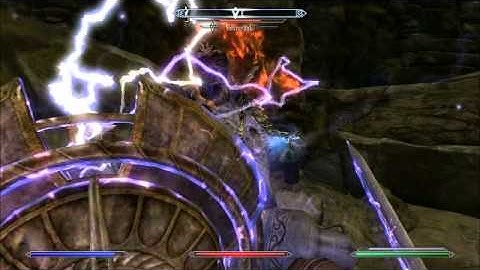 Skyrim: Hevnoraak Dragon Priest Fight