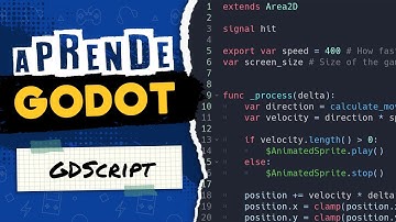 Curso GODOT 4 [04] Aprende a Programar con GDSCRIPT 💡 Aprende desde Cero