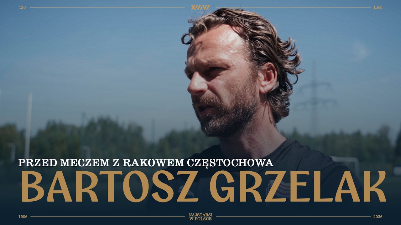 Trener Bartosz Grzelak przed meczem z Rakowem Częstochowa | CRACOVIA