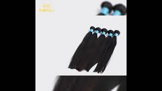 KBL hair factory top sell item (BLUE RUBBER BAND HAIR )