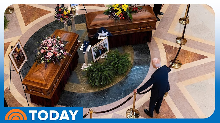 Biden Pays Respects as Slain Minnesota Lawmaker Lies in State